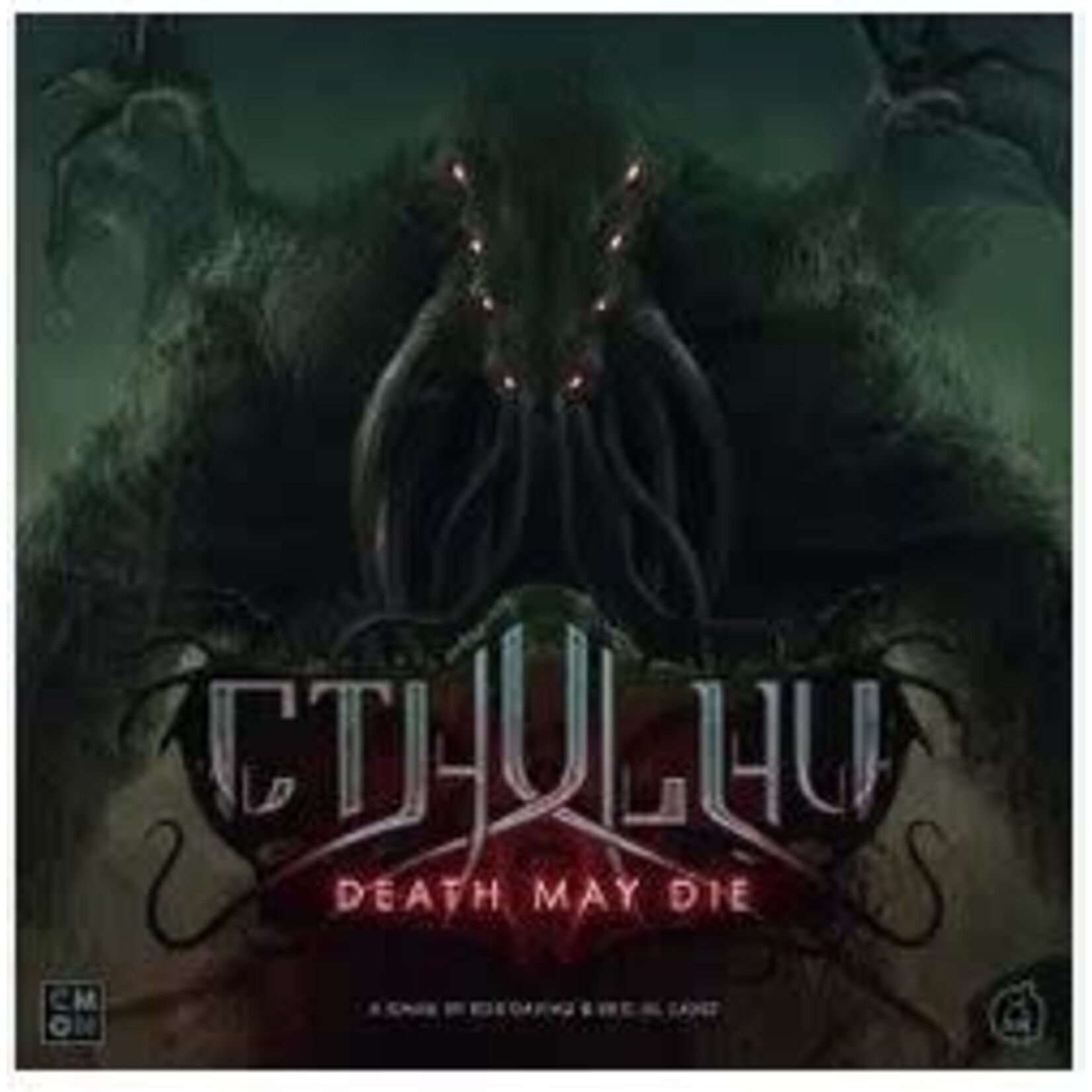 #99679 (ALL SALES FINAL) Chtulhu Death May Die Bundle (Core, R'lyeh Rising, Season 2, Black Goat, Unspeakable Box) Dragon Cache Used Game