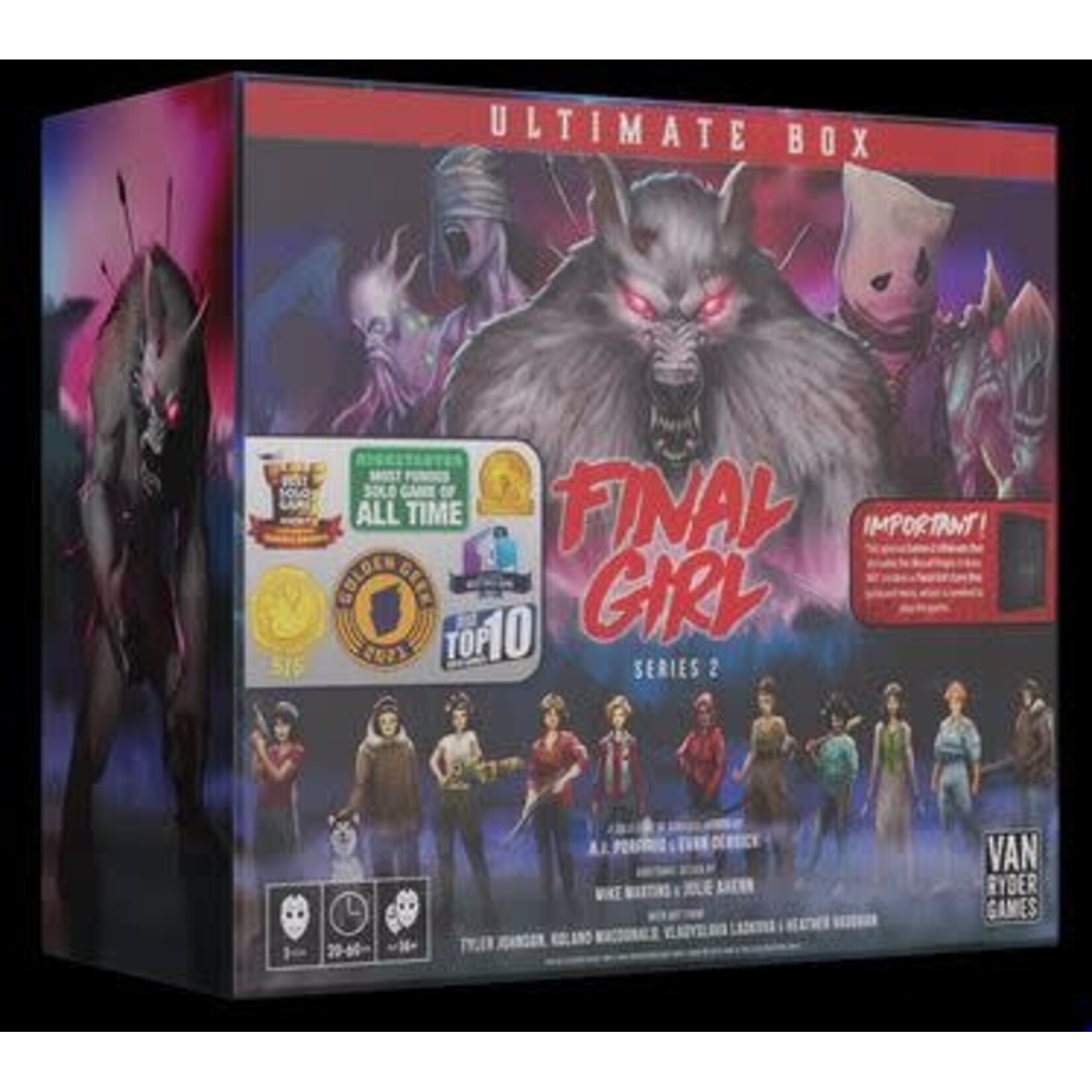 #99681 Final Girl: Series 2 KS Box Dragon Cache Used Game
