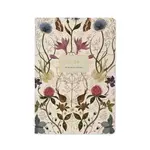 BV by Bruno Visconti Vegan Leather A5 Notebook - Symmetrical Flora