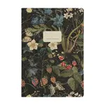 BV by Bruno Visconti Vegan Leather A5 Notebook - Forest Flowers