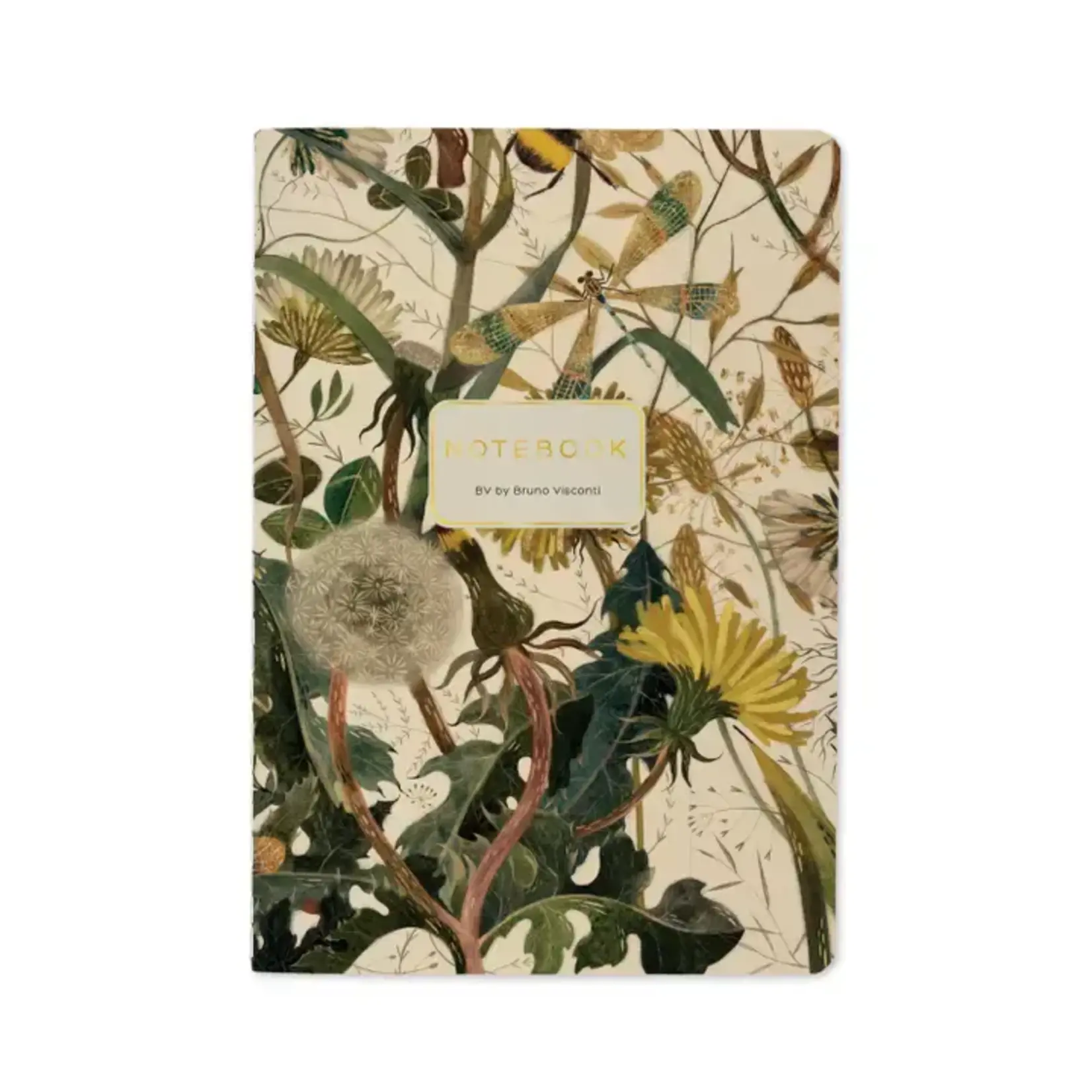 BV by Bruno Visconti Vegan Leather A5 Notebook - Summer Greens