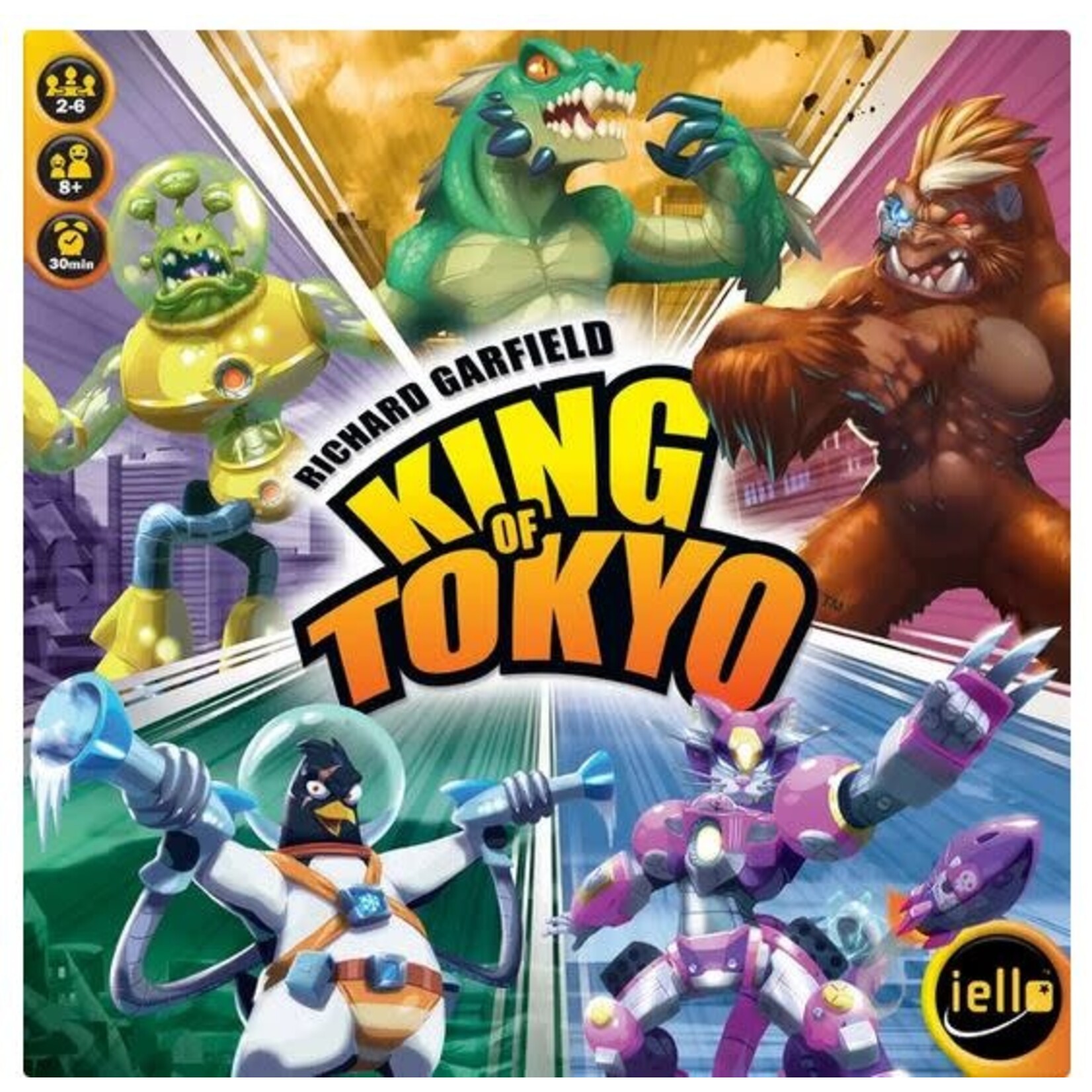 #10801 King of Tokyo Dragon Cache Used Game