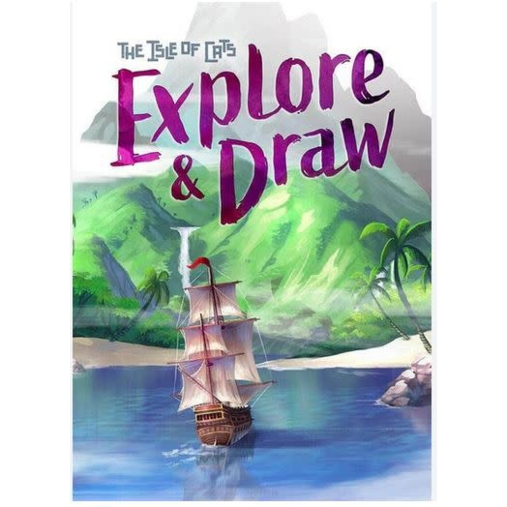 #99575 Isle of Cats Explore and Draw Dragon Cache Used Game