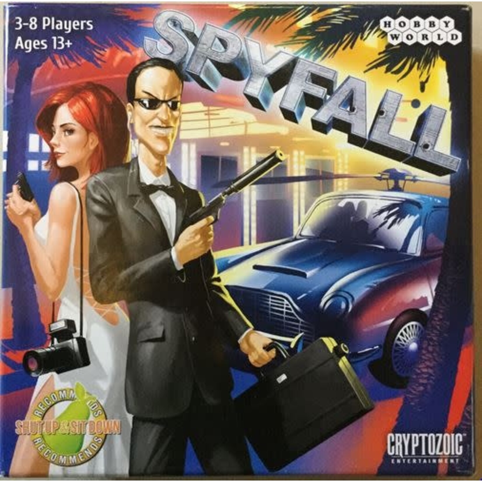 #99640 Spyfall Dragon Cache Used Game