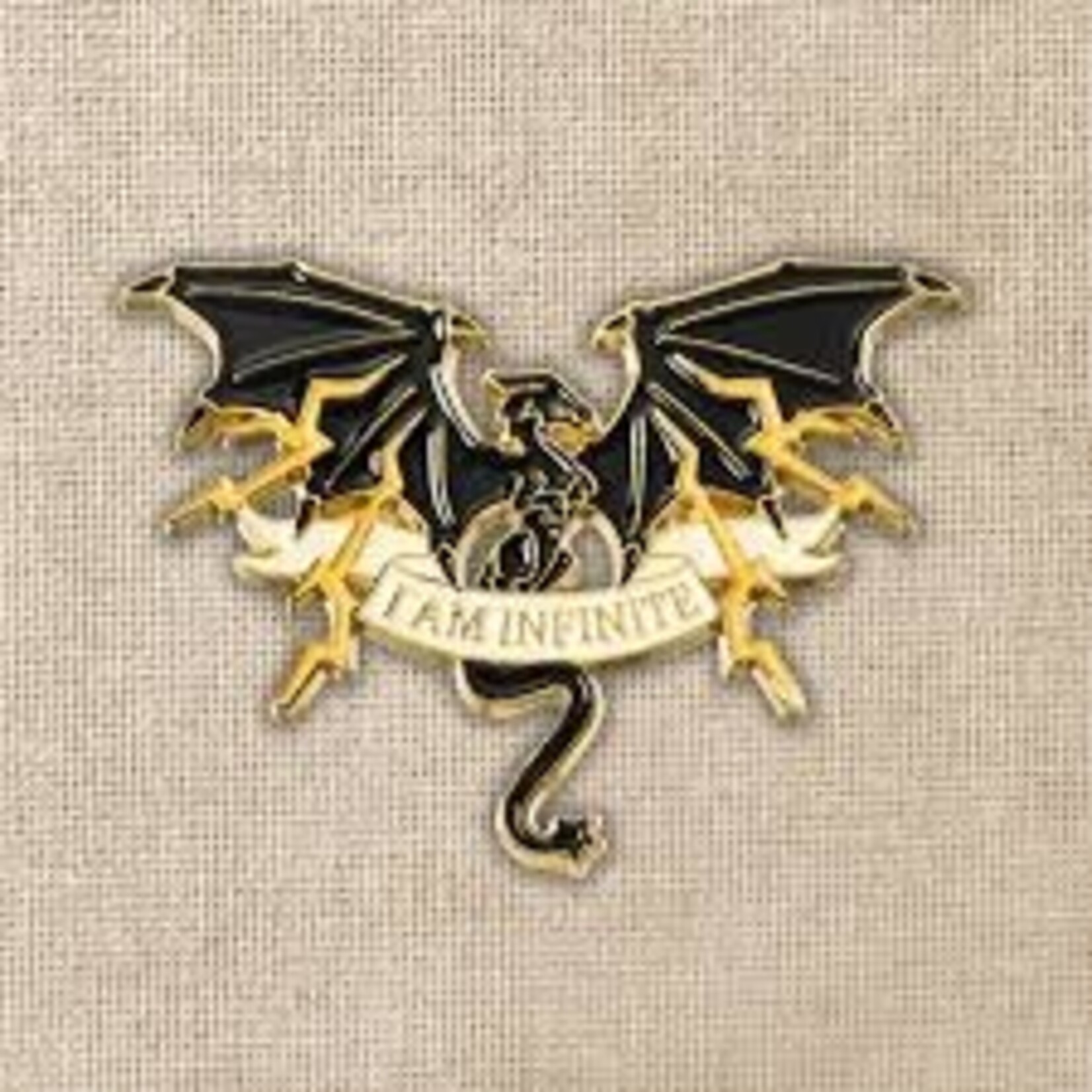 Kingdom of Threads Enamel Pin - Fourth Wing - I Am Infinite