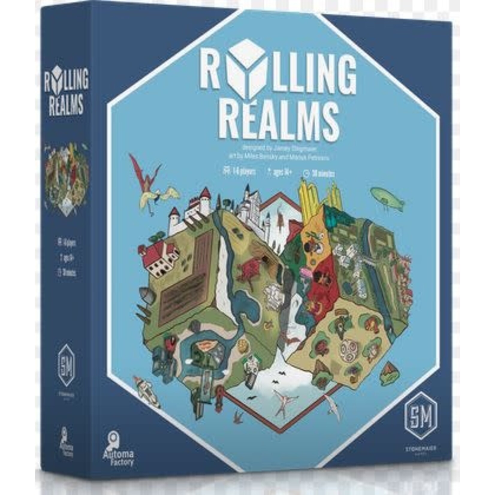 #99689 Rolling Realms DragonCache Used Game