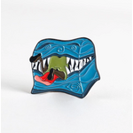 Kingdom of Threads Enamel Pin - Dumb Ways to D&Die - Swallowed By a Mimic