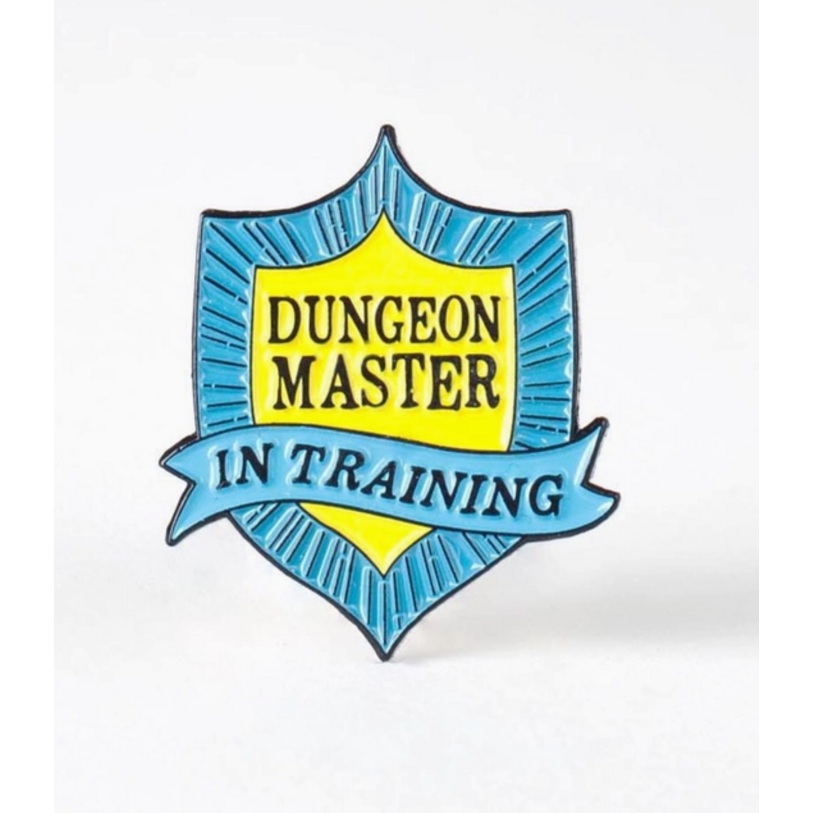 Kingdom of Threads Enamel Pin - Dungeon Master in Training Badge