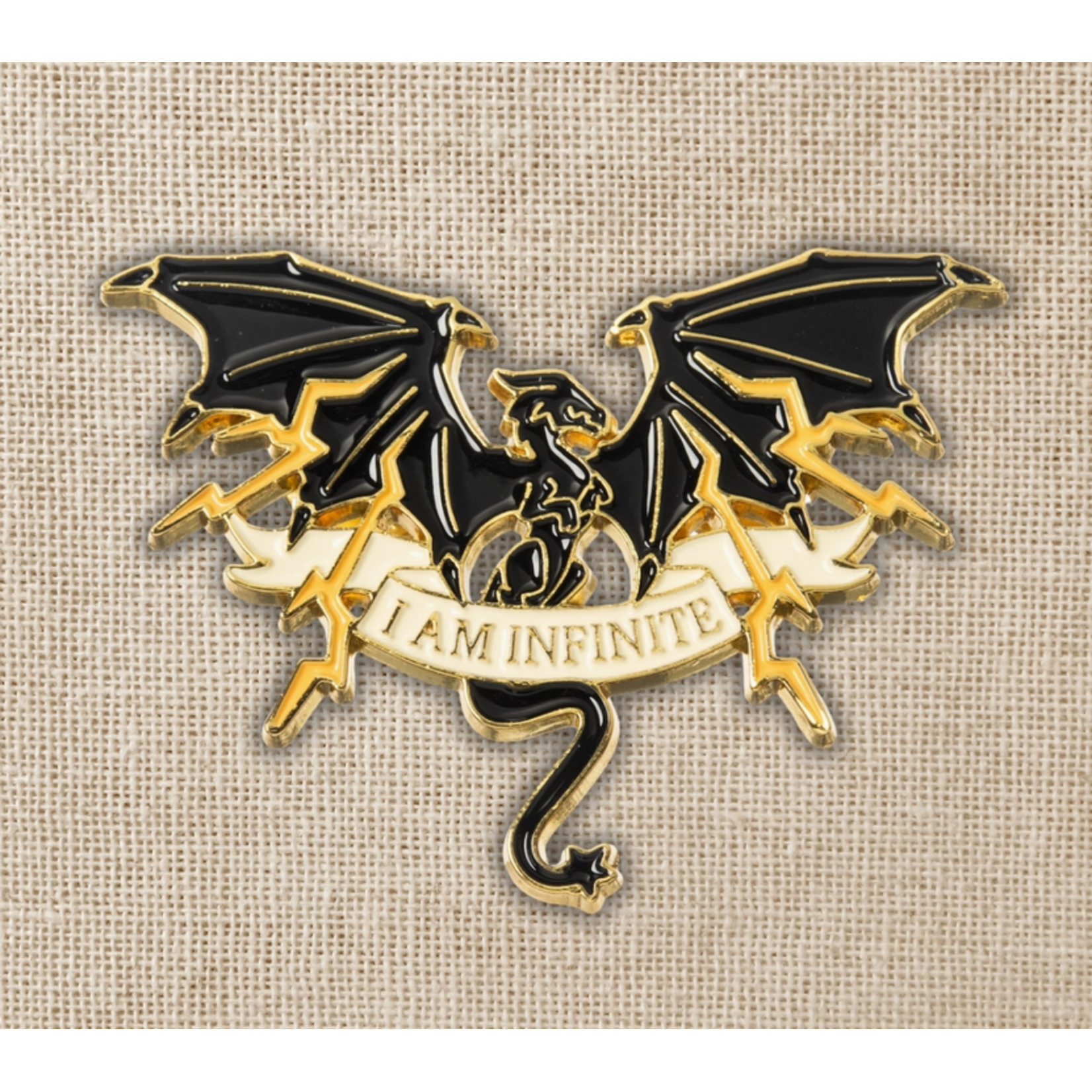 Kingdom of Threads Enamel Pin - Fourth Wing - I Am Infinite
