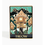Kingdom of Threads Enamel Pin - Shield of Sparrows - Treow