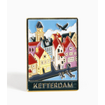 Kingdom of Threads Enamel Pin - Six of Crows - Ketterdam