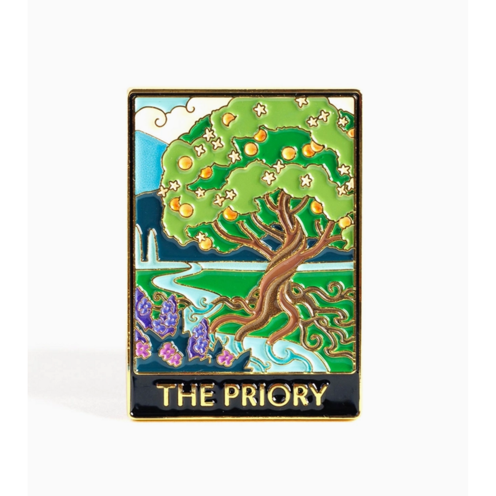 Kingdom of Threads Enamel Pin - The Priory of the Orange Tree