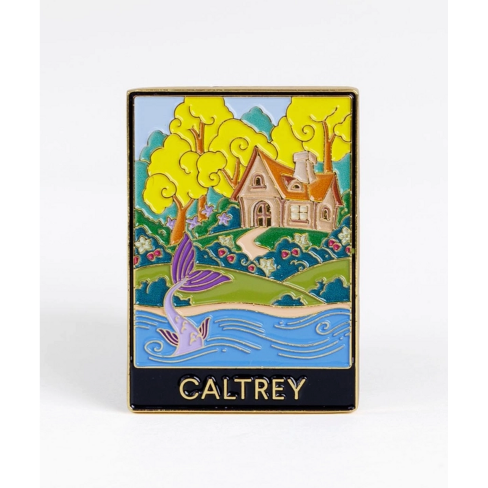 Kingdom of Threads Enamel Pin - The Spellshop - Caltrey