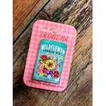 Katie Daisy Enamle Pin - Wilflower Seed Packet- Where The Wildflowers Grow