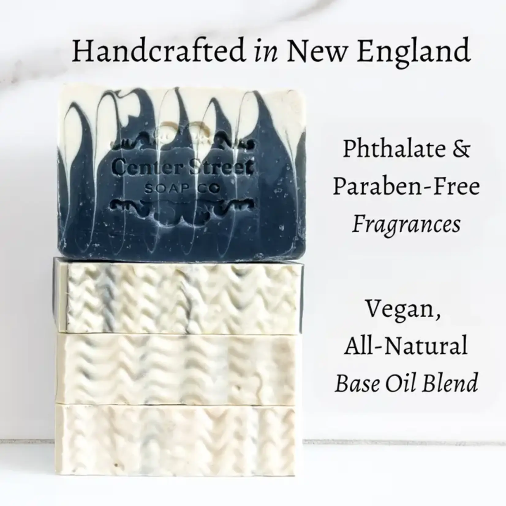 Center Street Soap Co Soap - Perfect Man Vegan Handmade Bar Soap For Men - 4oz