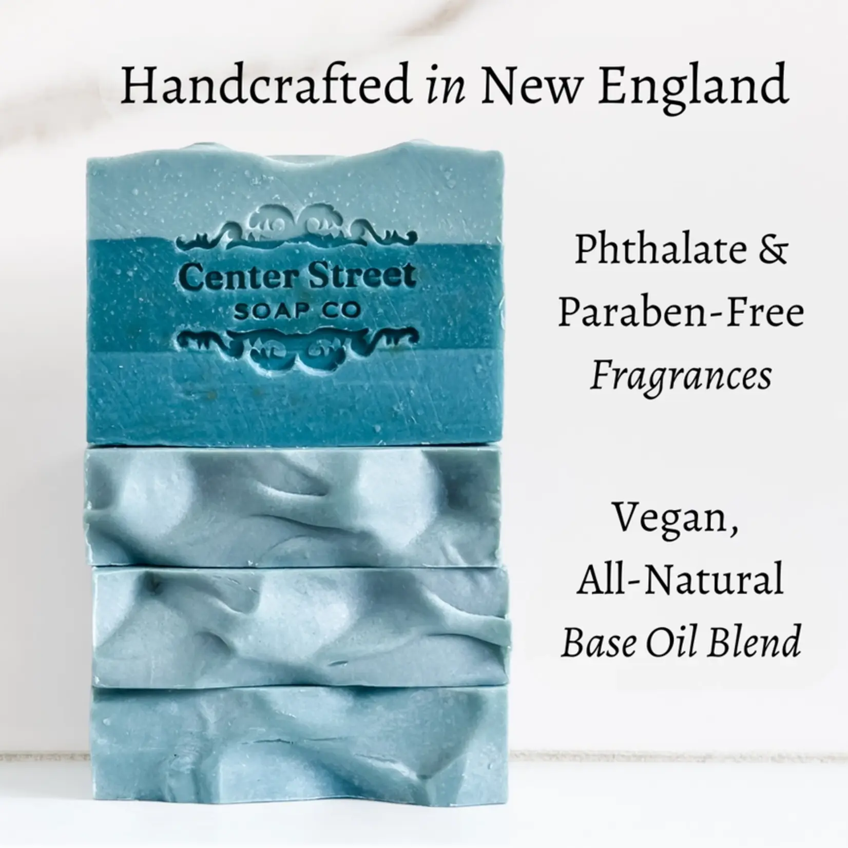 Center Street Soap Co Soap - Pine Grit Exfoliating Handmade Bar Soap - 4oz