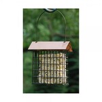 Brushed Copper Top Single Seed Cake or Suet Cage