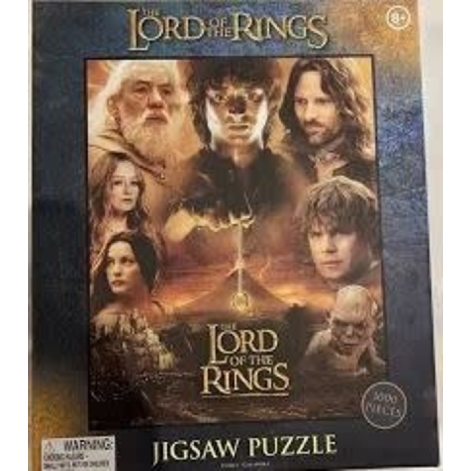 #10775 The Lord of The Rings Jigsaw Puzzle 1000pc Dragon Cache Used Game