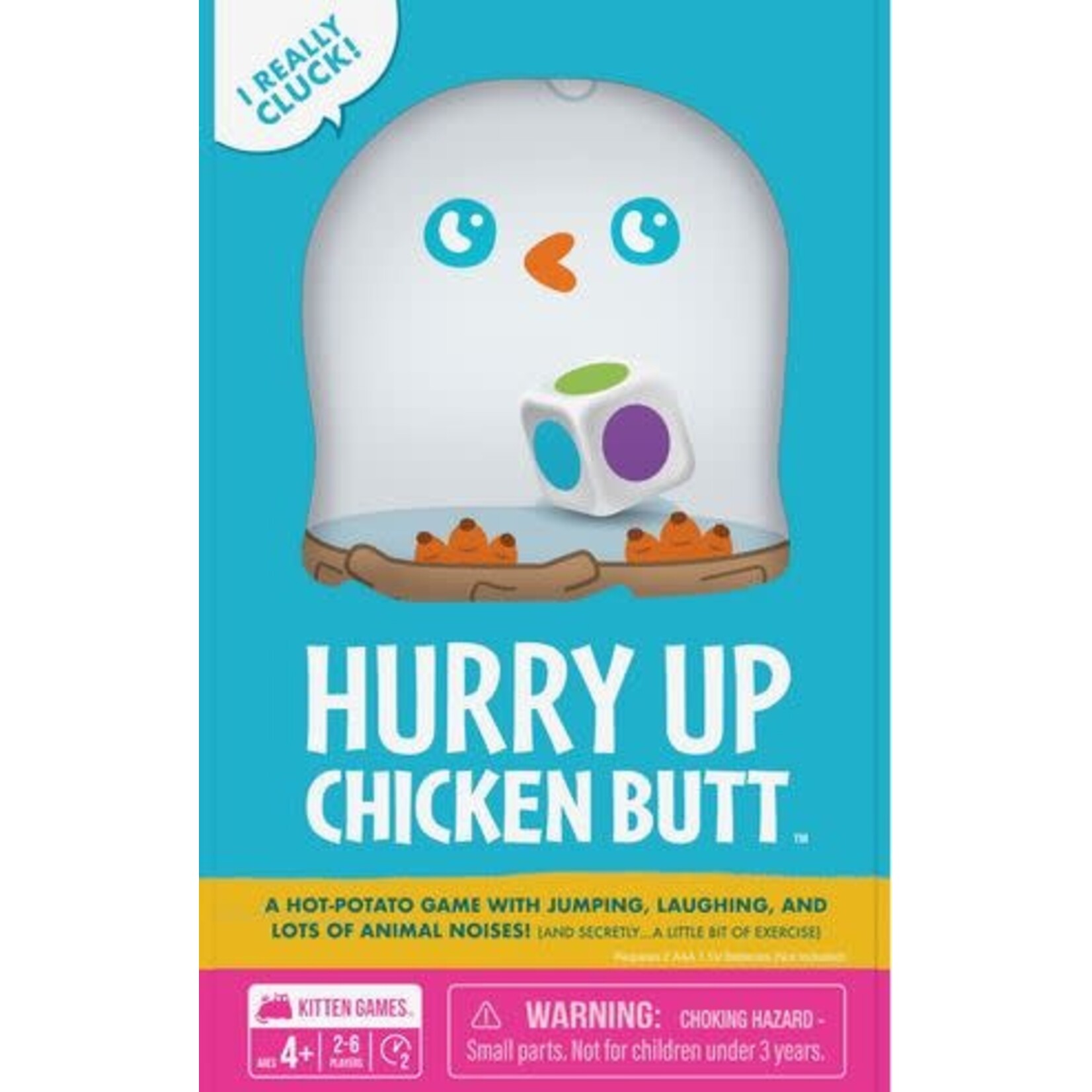 #10774 Hurry Up Chicken Butt Dragon Cache Used Game