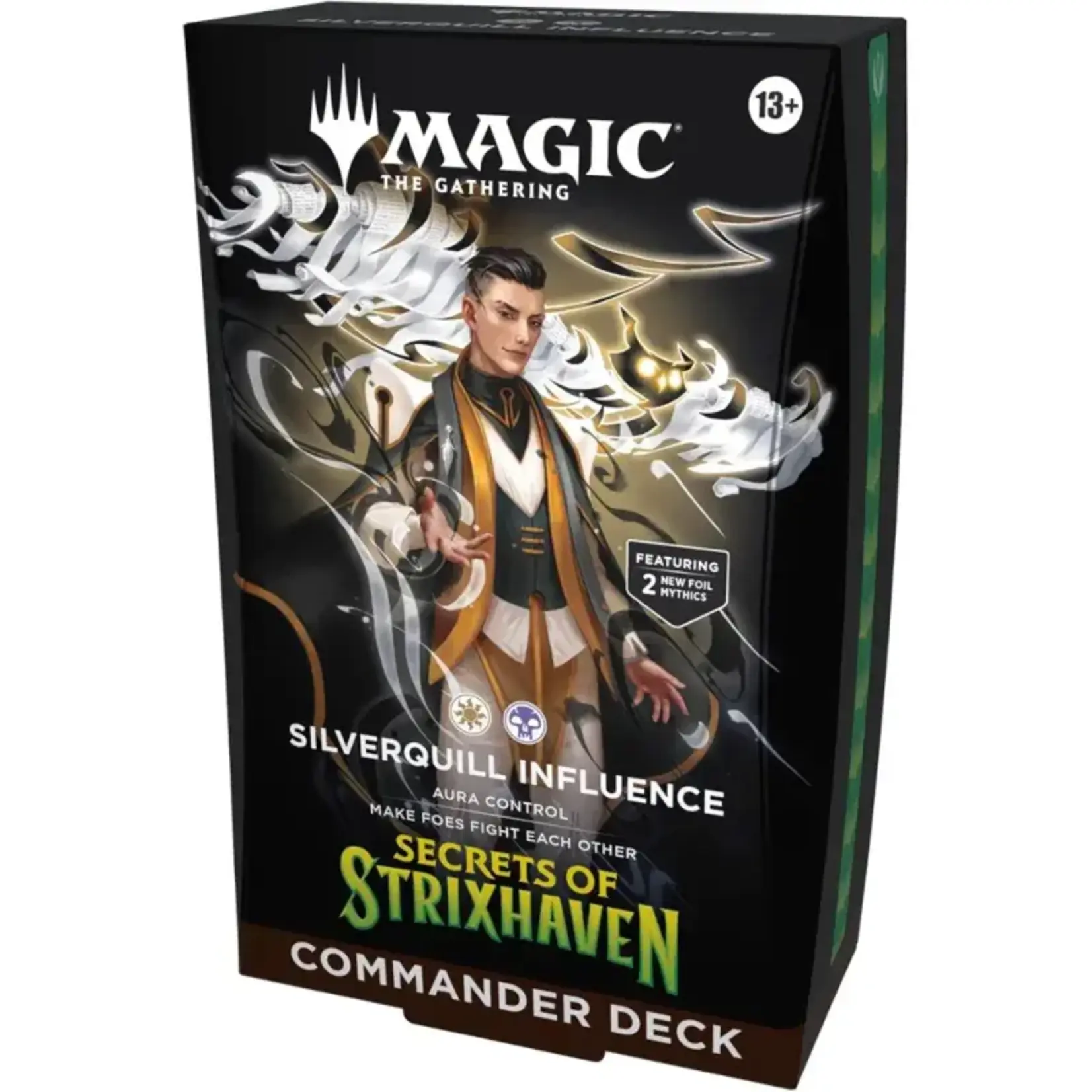 MTG: Secrets of Strixhaven Silverquill Influence Commander Deck