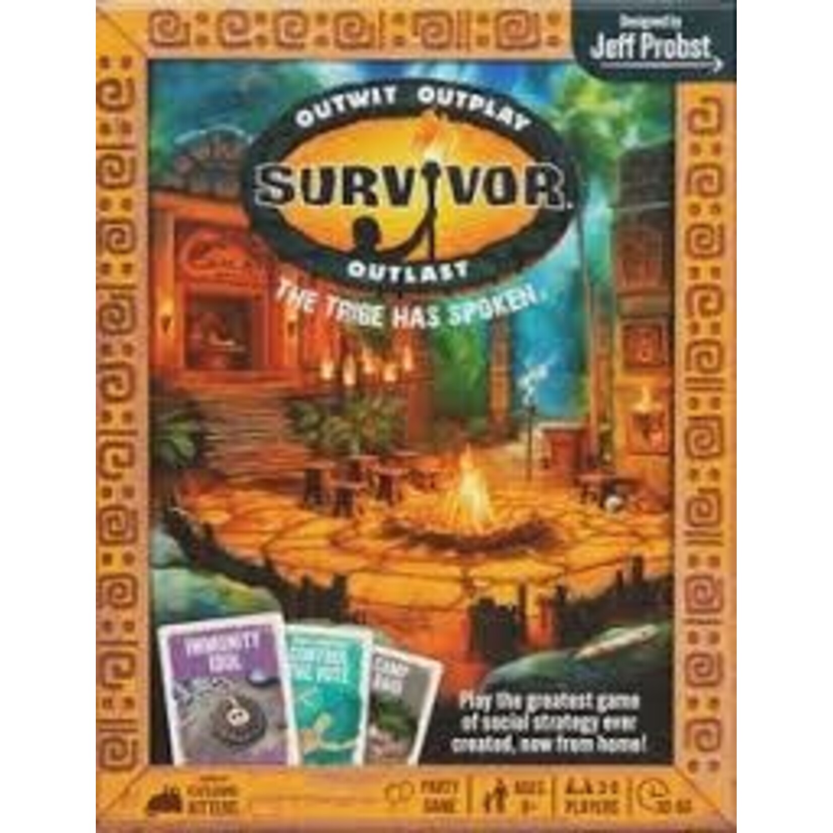 #10767 Survivor The Tribe Has Spoken Dragon Cache Used Game