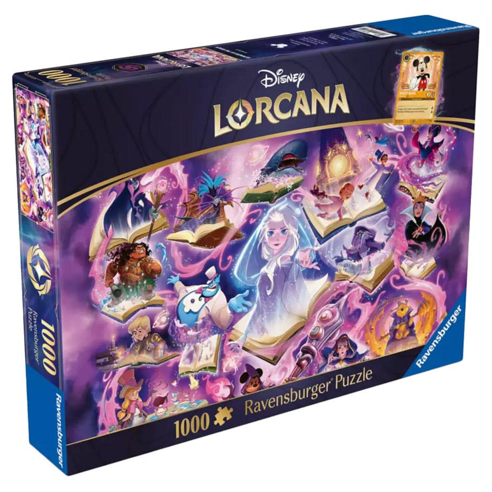 Disney Lorcana: Glimmers of the Realm: Amethyst 1000 Piece Puzzle