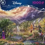 Disney Evil Queen 1000 Piece Puzzle Thomas Kinkade