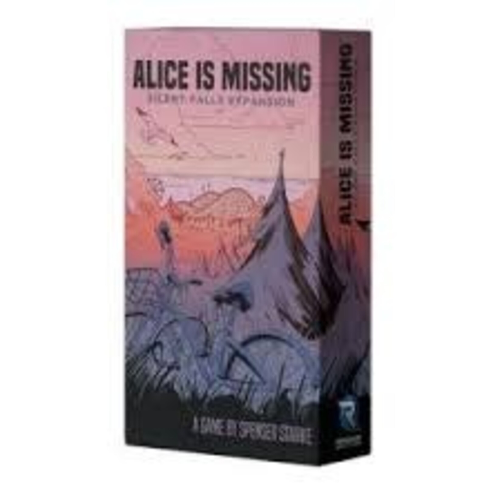 #10755 Alice Is Missing + Silent Falls Expansion Dragon Cache Used Game