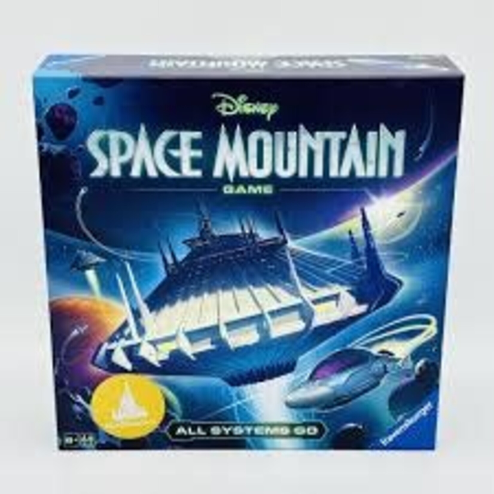 #10752 Disney Space Mountain Game Dragon Cache Used Game
