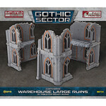 Battlefield in a Box: Gothic Sector- Castograd Warehouse Big Ruins (x3)