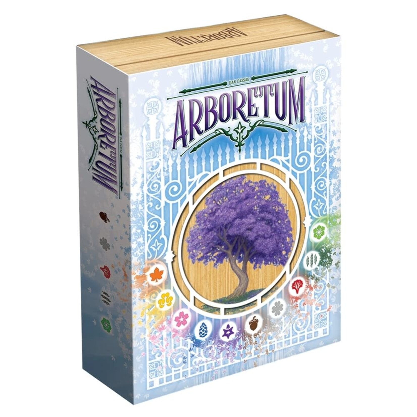#10745 Arboretum Limited Deluxe Edition In Wooden Case Dragon Cache Used Game