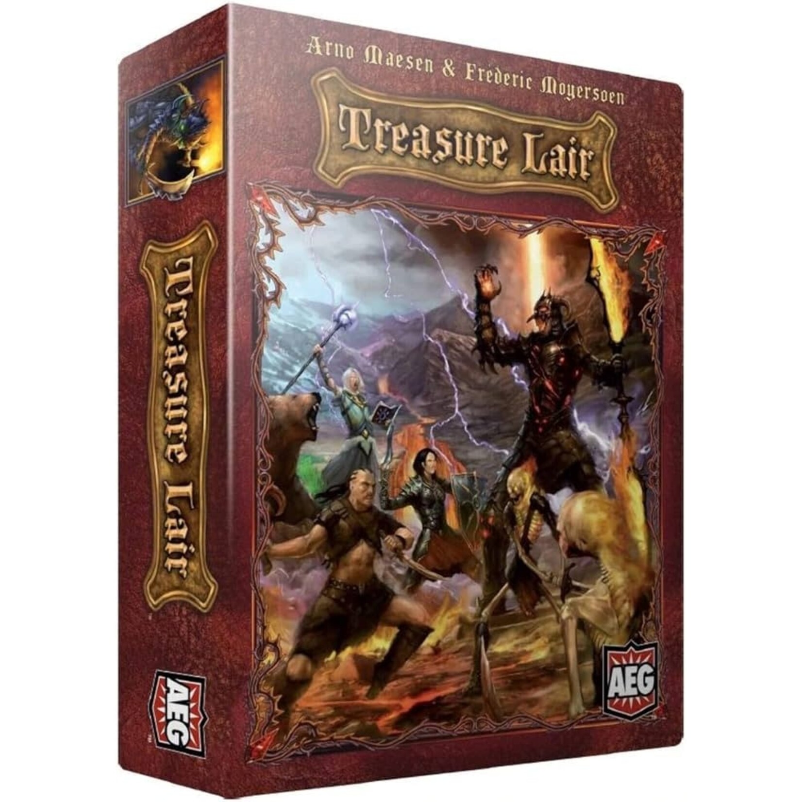 #10744 Treasure Lair Dragon Cache Used Game