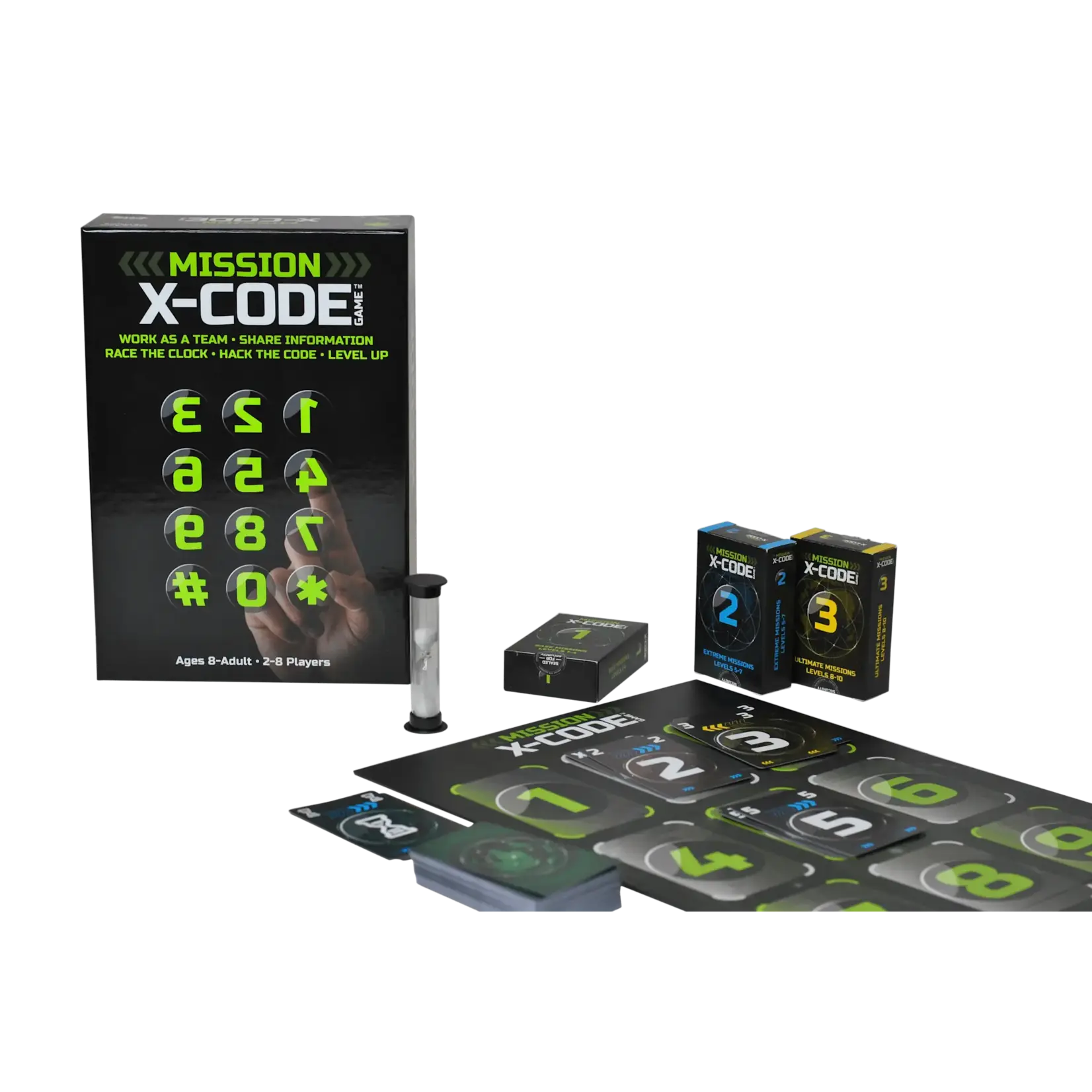 #10741 Mission X-Code Dragon Cache Used Game