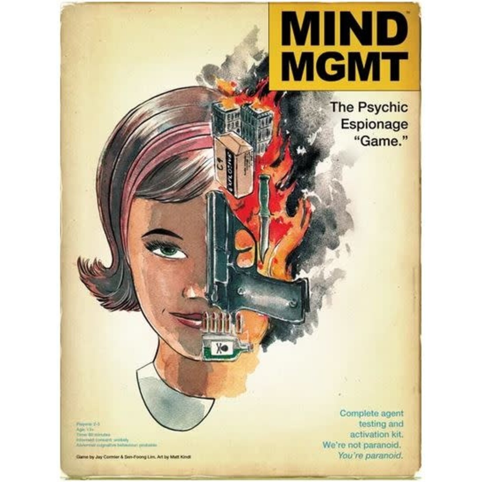 #10732 Mind MGMT Dragon Cache Used Game