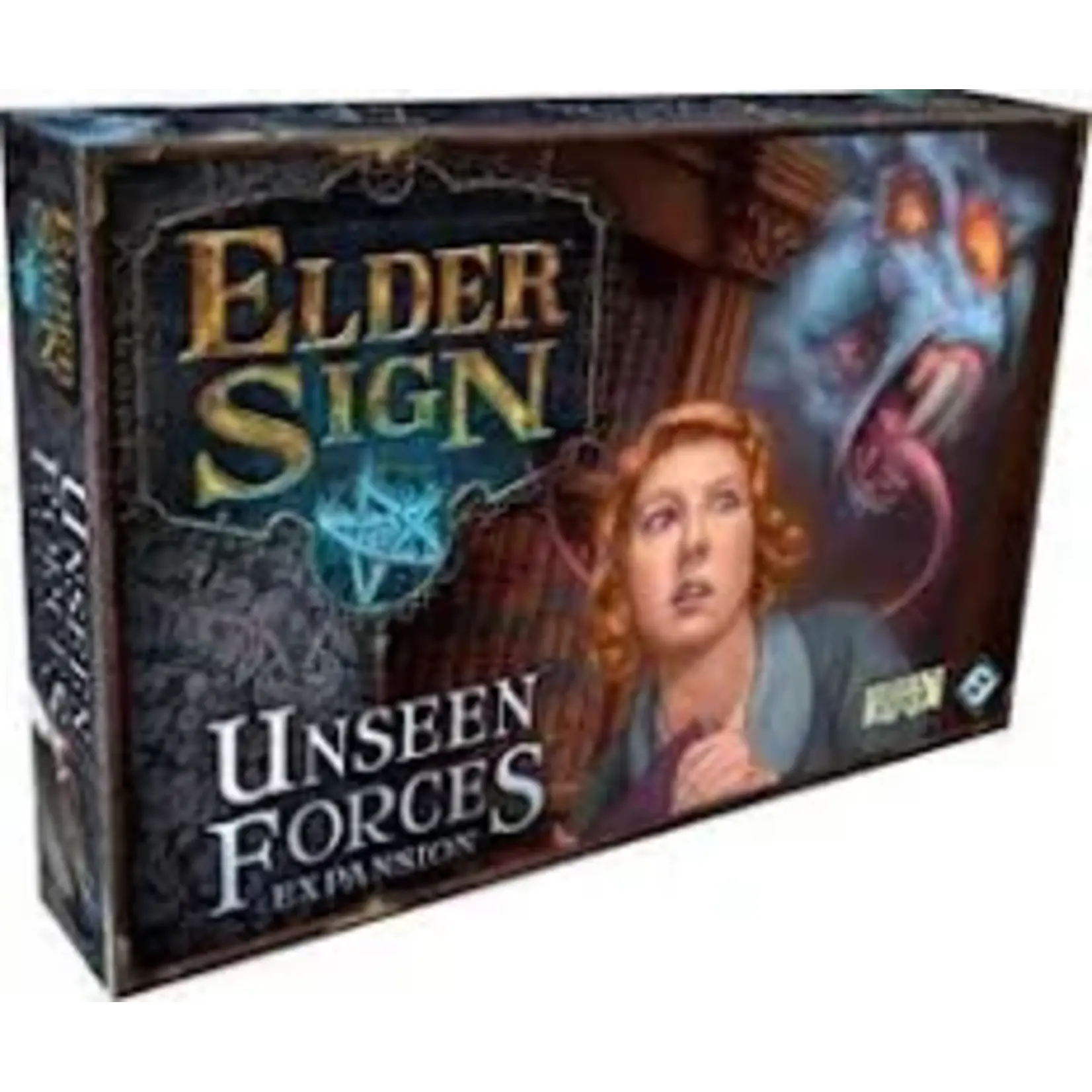 #10696 Elder Sign+ Elder Sign Unseen Forces Dragon Cache Used Game