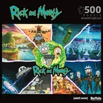 #10694 Rick and Morty Puzzle (500 Pieces) Dragon Cache Used Game