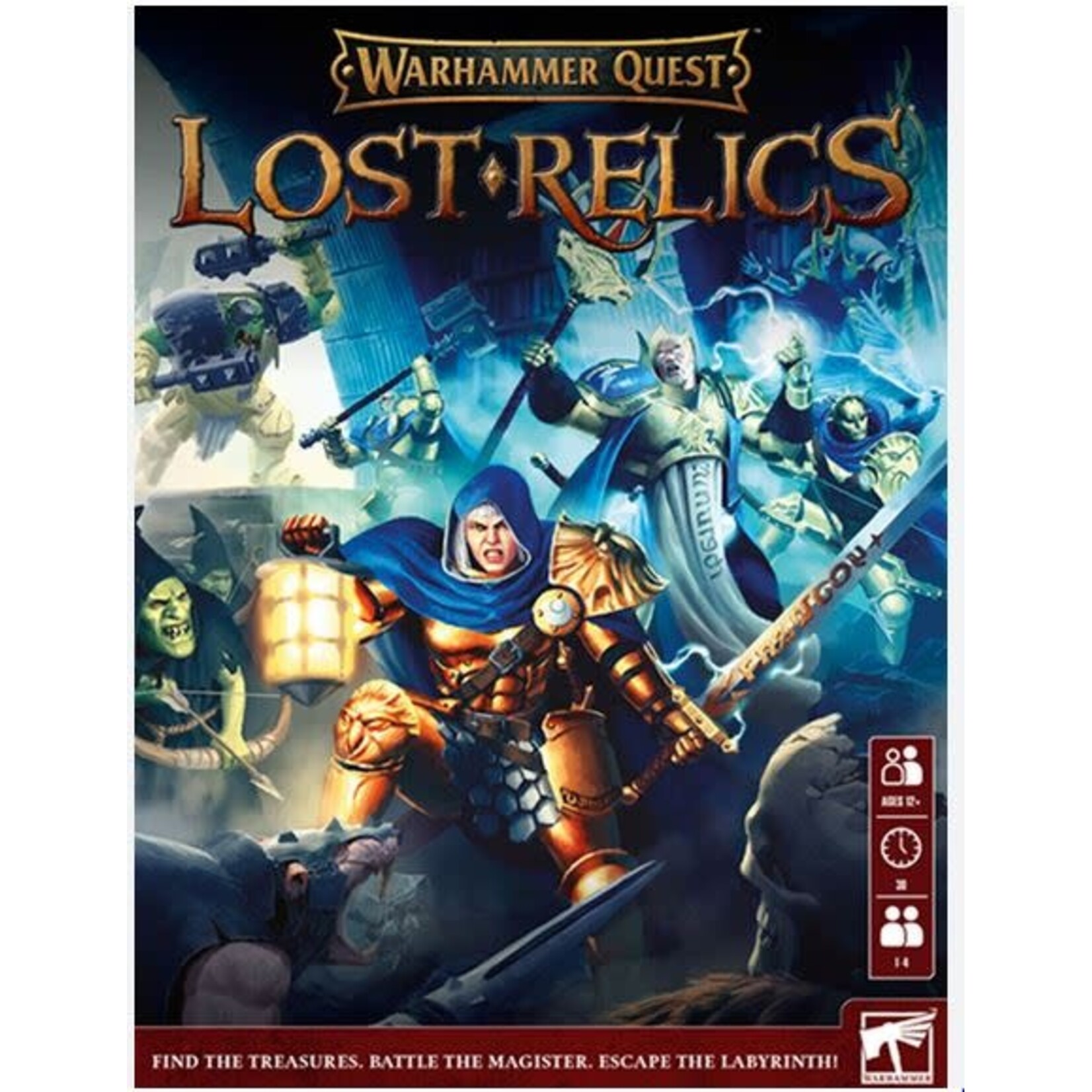 #10679 Warhammer Quest: Lost Relics Dragon Cache Used Game