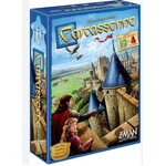#10672 Carcassonne w/ River and the Abbot Expansion Dragon Cache Used Game