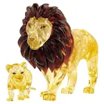 3D Crystal: Lion & Baby Puzzle