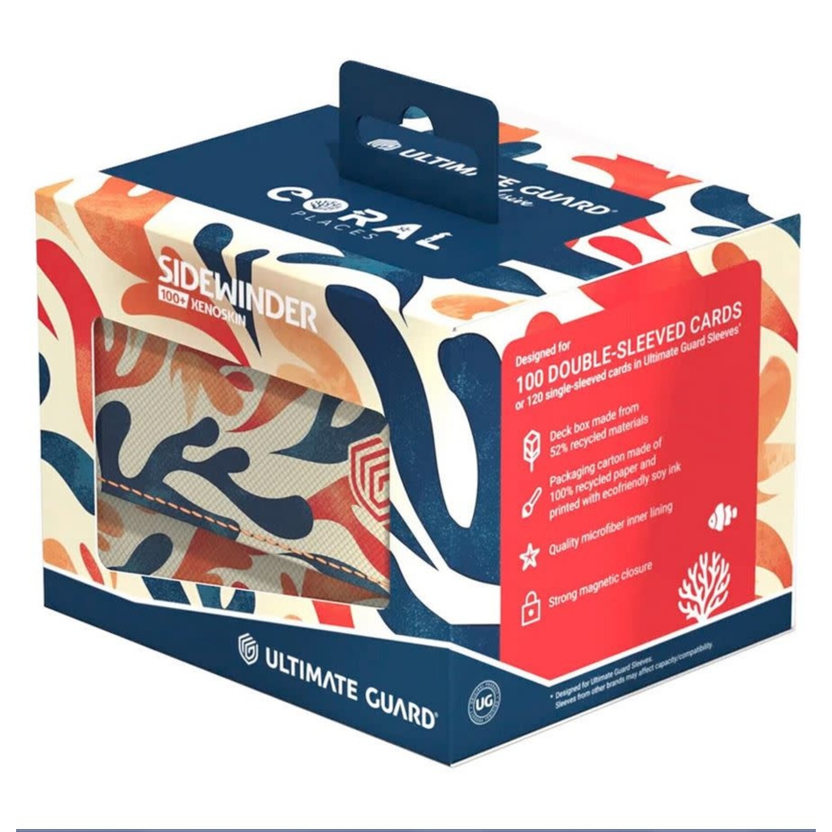 Deck Box: Sidewinder: 100+: Coral Places: Mellow Sea