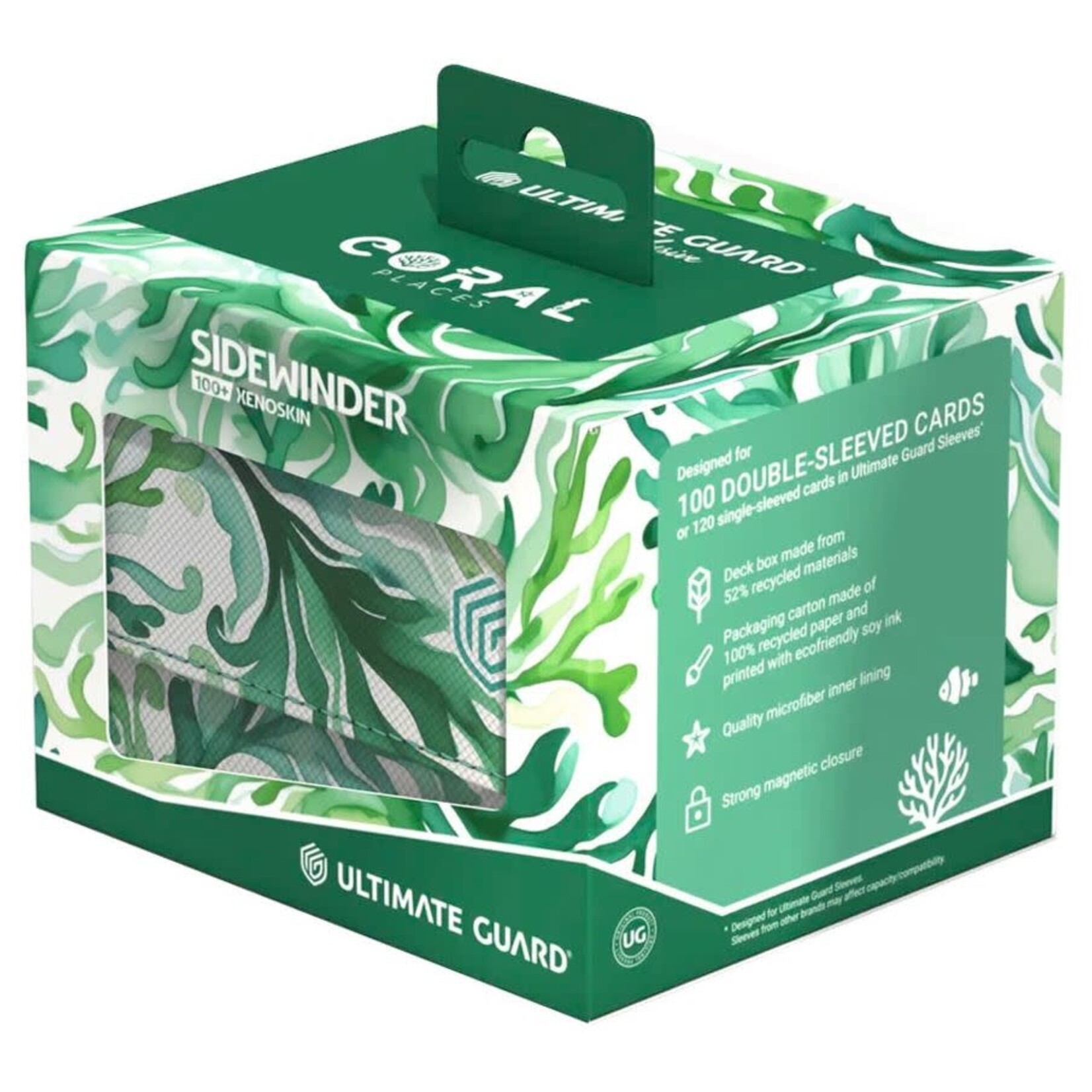 Deck Box: Sidewinder: 100+: Coral Places: Mellow Sea