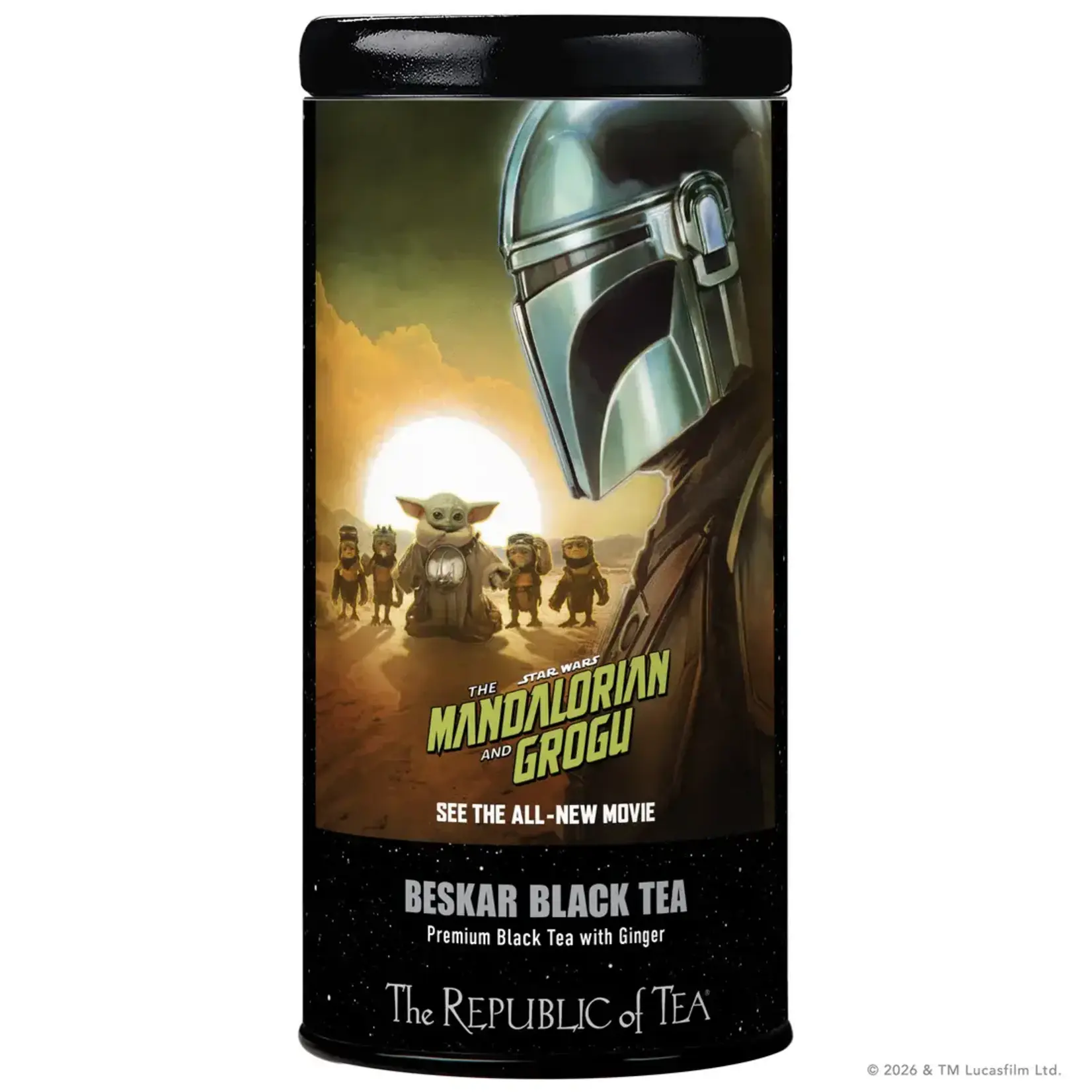 Tea: Star Wars The Mandalorian and Grogu Beskar Black Tea (36 Bags)