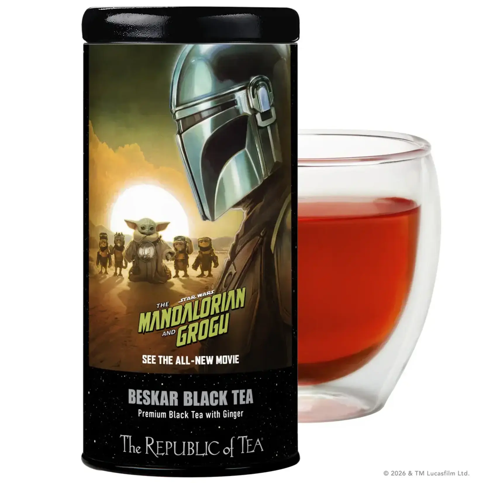 Tea: Star Wars The Mandalorian and Grogu Beskar Black Tea (36 Bags)