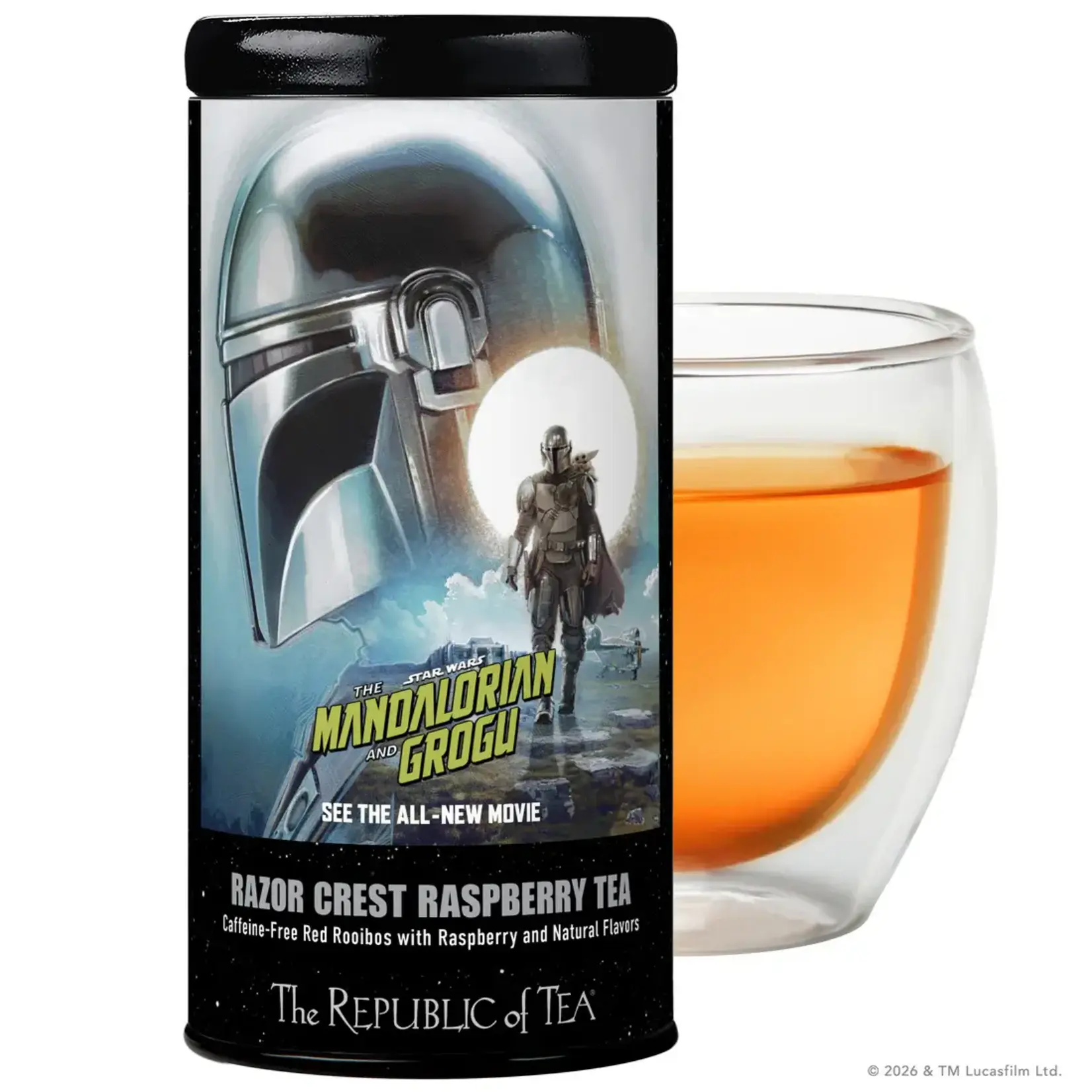 Tea: Star Wars The Mandalorian and Grogu Razor Crest Raspberry Tea (36 Bags)