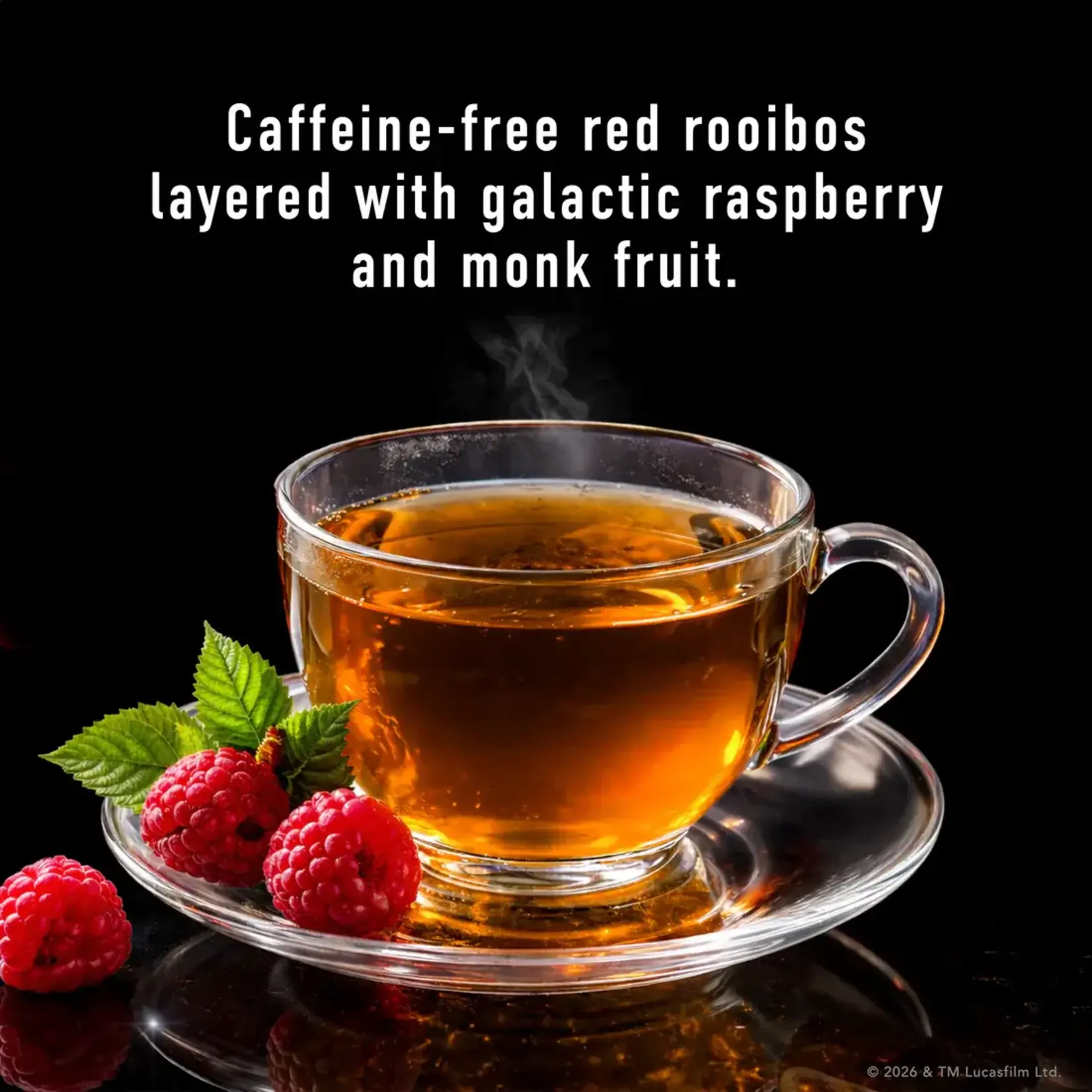 Tea: Star Wars The Mandalorian and Grogu Razor Crest Raspberry Tea (36 Bags)