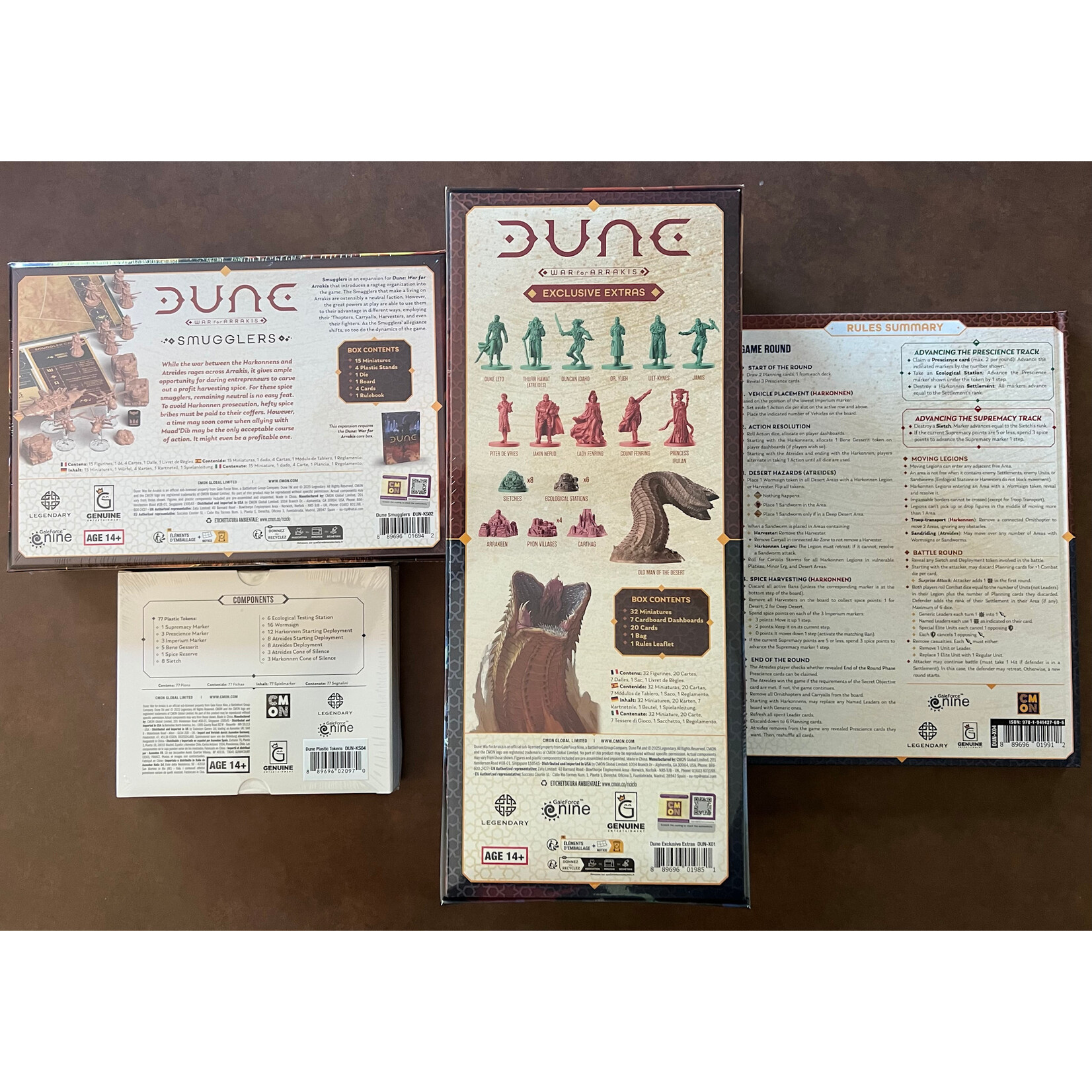 Dune: War for Arrakis KS Exclusives Bundle