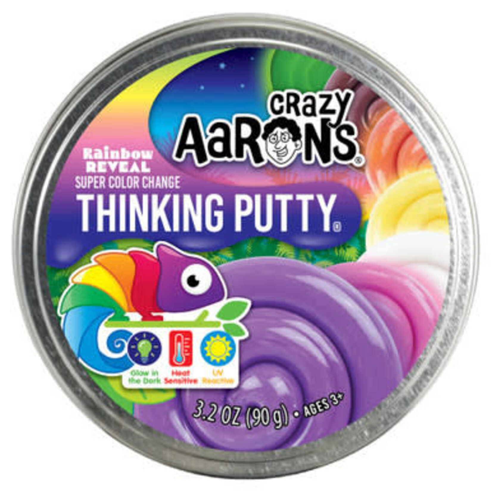 Crazy Aaron's Crazy Aaron's Thinking Putty Trendsetters: Rainbow Reveal