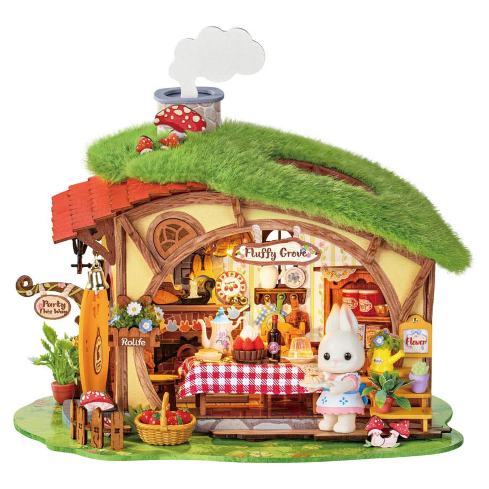 Miniature House Kit - Fluffy Grove