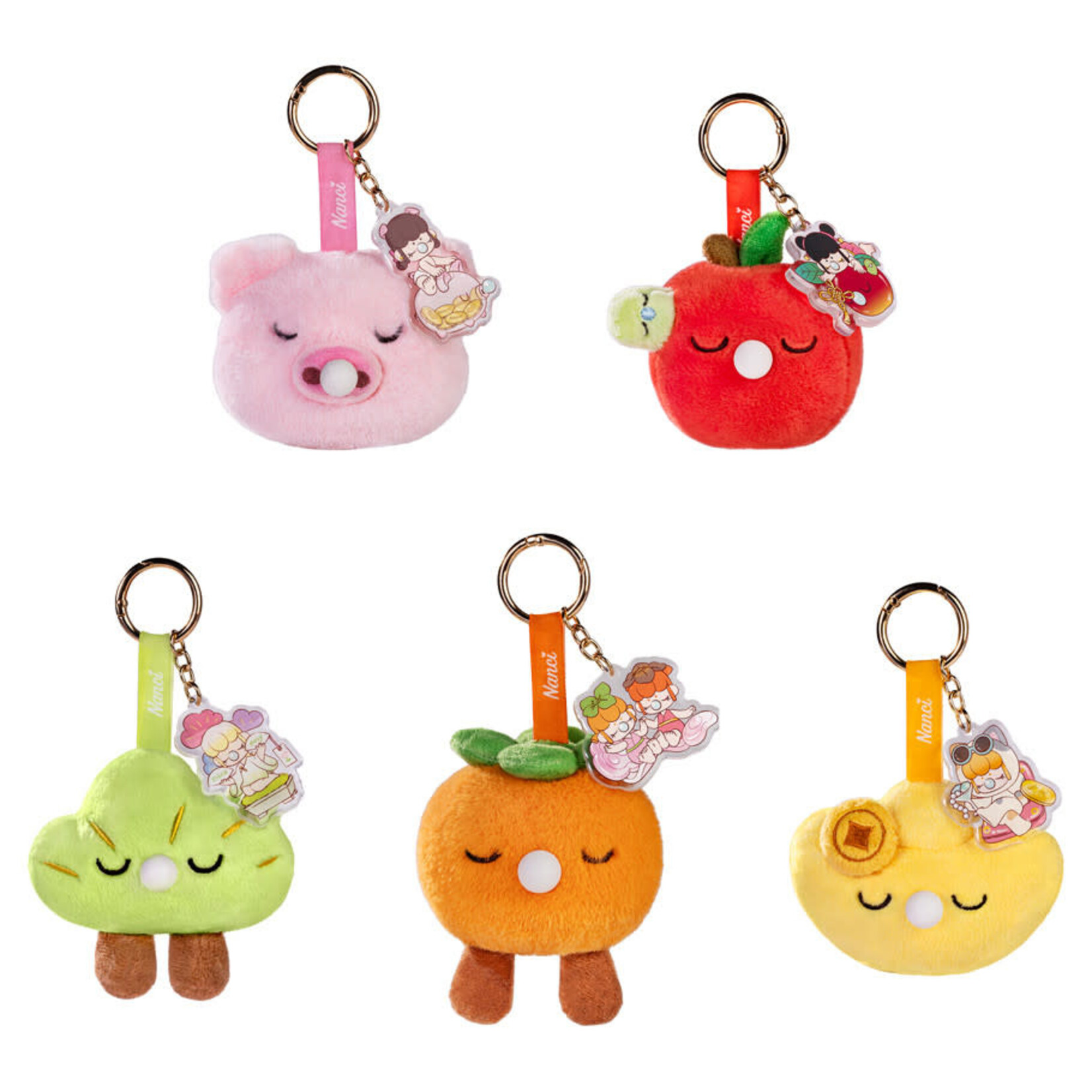 Stress Relief Plush Pendant