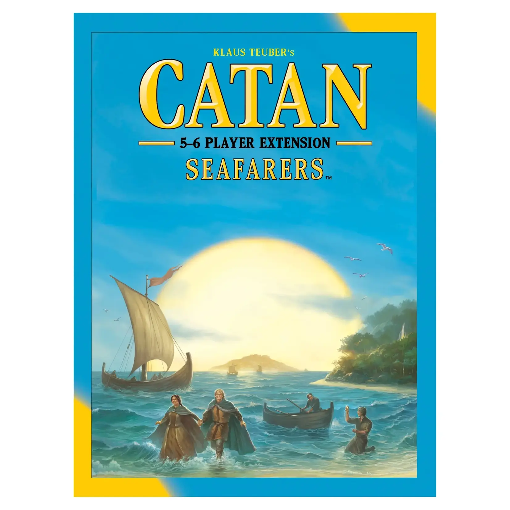 #10667 Catan: Seafarers 5-6 Player Extension Dragon Cache Used Game